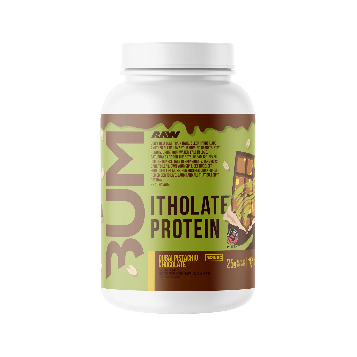 RAW CBUM ITHOLATE 2 LB “NEW” CHOCOLATE DUBAI