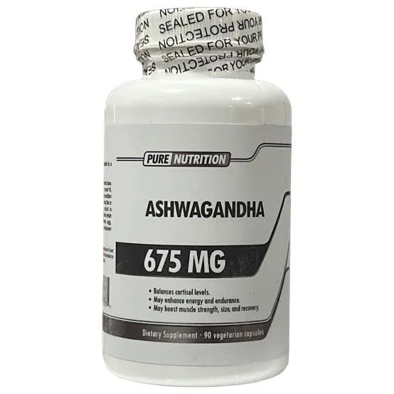 PURE NUTRITION ASHWAGANDHA 90 caps
