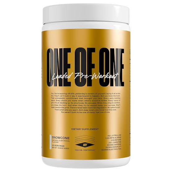 ONE OF ONE LOADED PRE-WORKOUT