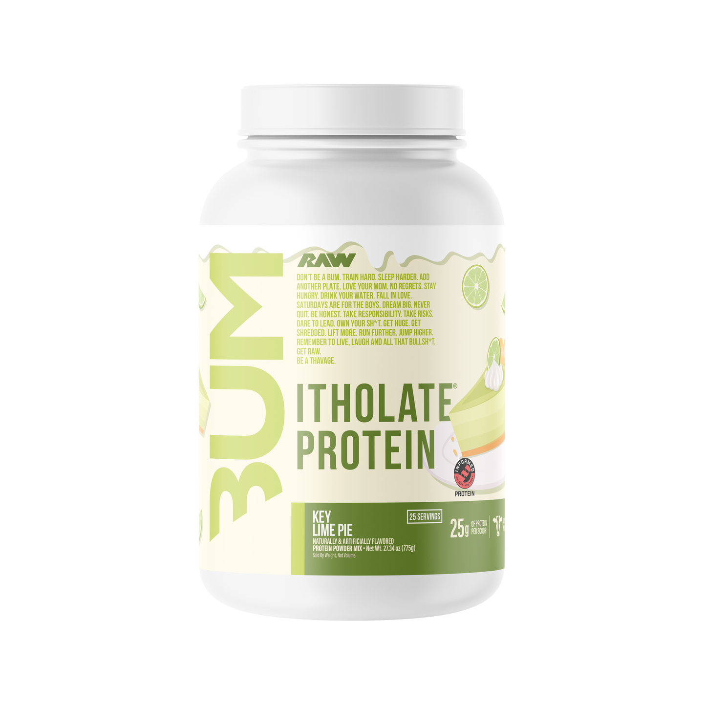 RAW CBUM ITHOLATE 2 LB “KEY LIME PIE” NUEVO