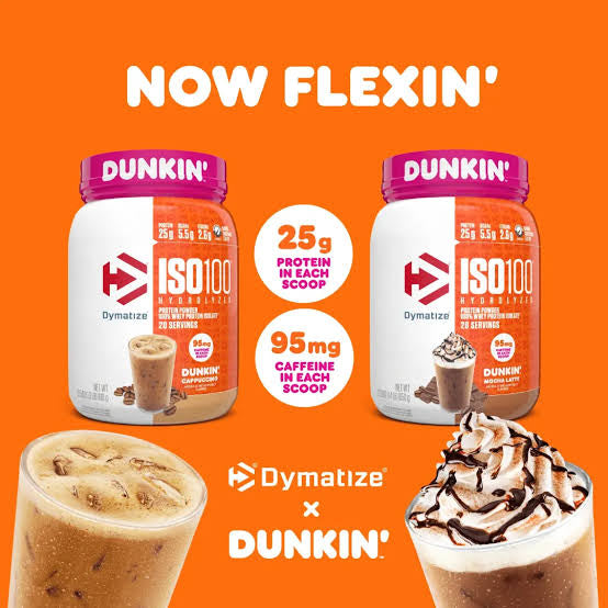 DYMATIZE ISO 100 *DUNKIN DONUTS*