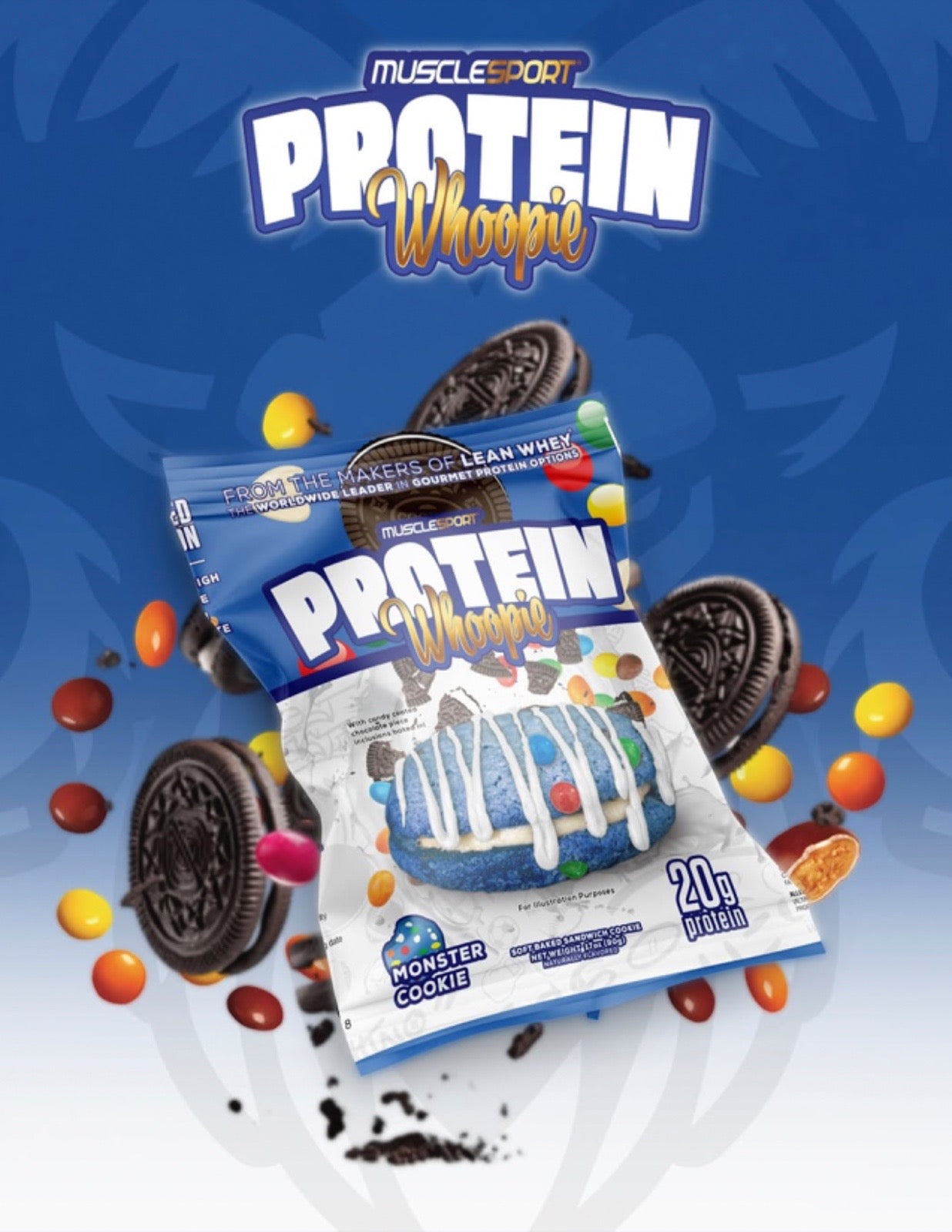 MUSCLESPORT PROTEIN WHOOPIE PROTEIN PIE