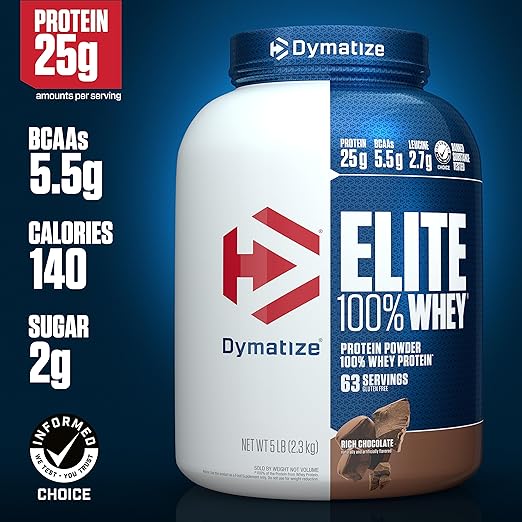 DYMATIZE ELITE 100% WHEY 5 LB