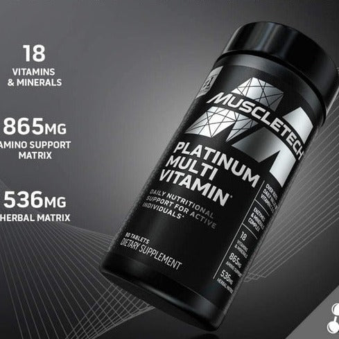 MUSCLETECH MULTIVITAMÍNICO 90 TABS