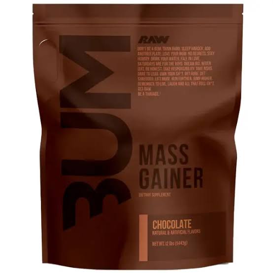 RAW CBUM MASS GAINER 12 lb