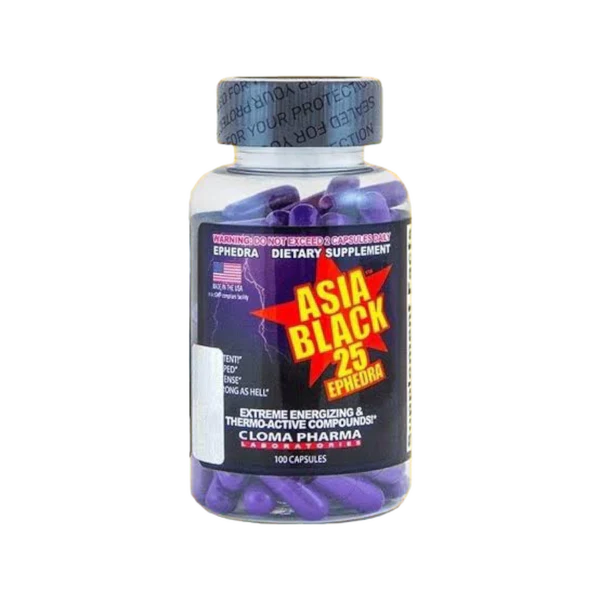CLP ASIA BLACK 100 CAPS