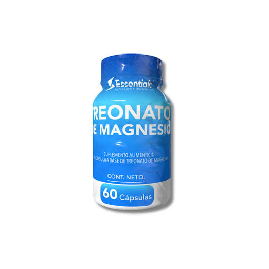 ESSENTIALS TREONATO DE MAGNESIO 60 CAPS