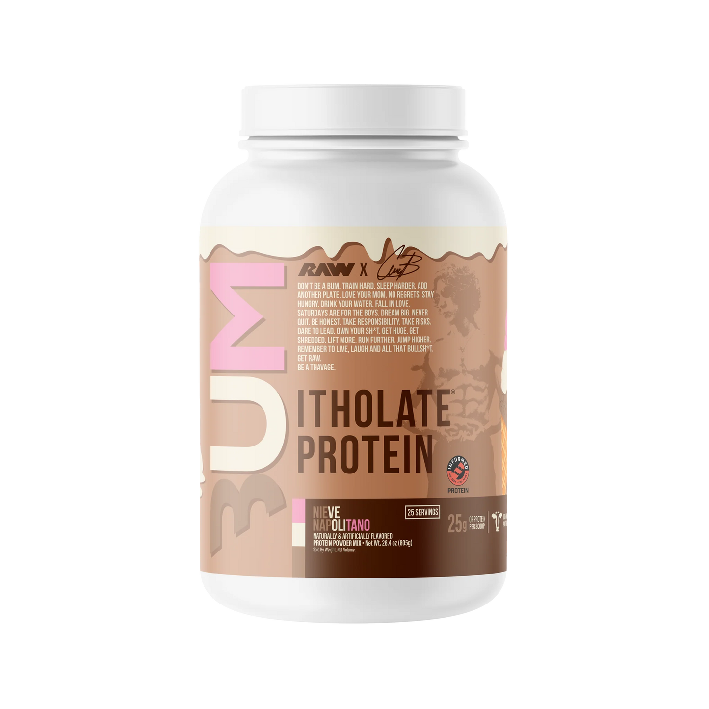 RAW CBUM ITHOLATE 2 lb “BELCAST EDITION”