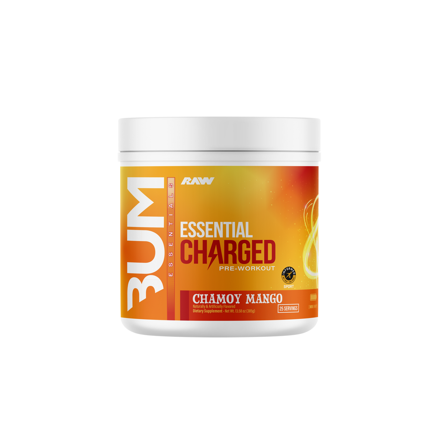 RAW CBUM ESSENTIAL CHARGED 25 SV