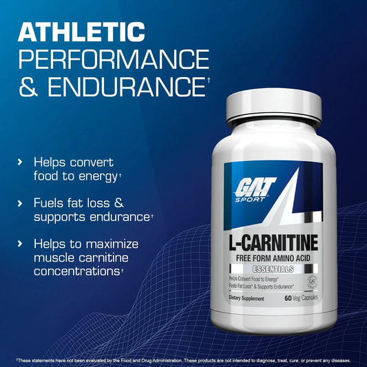 GAT L-CARNITINE 60 CAPS